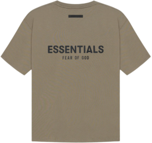 Ao Fear Of God Essentials T Shirt 'Taupe'