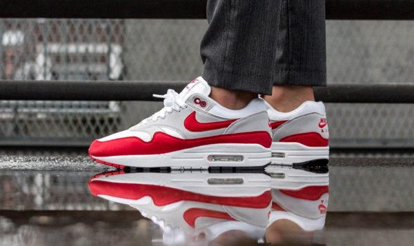 Giày Nike Air Max 1 OG 'Anniversary Red' 908375-100 - Ảnh 3