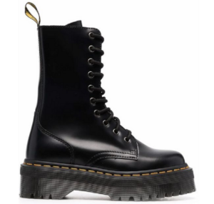 Giày Dr. Martens Jadon Hi Smooth Leather Black 25565001