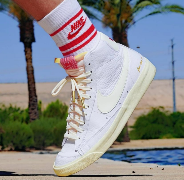 Giày Nike Blazer Mid '77 Vintage 'Popcorn' CW6421-100 - Ảnh 7