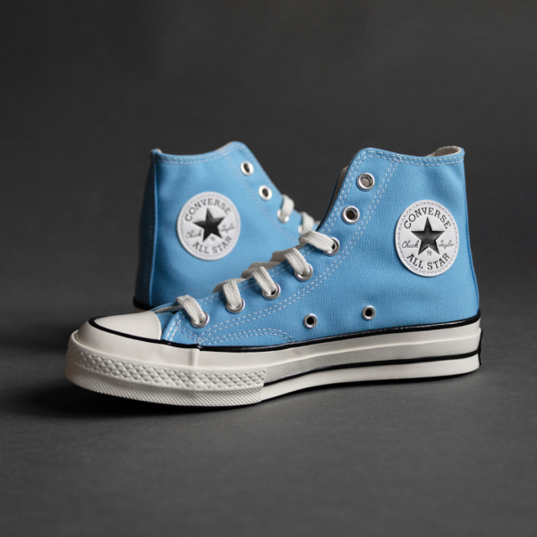 Giày Converse Chuck 70 Vintage Canvas Mountaineering Teal Black Egret 162365C - Ảnh 2
