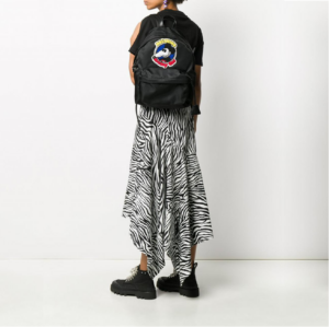 Alternative view of Balo Moschino Mickey Rat Print Nylon 'Black' A-7699-8260-1555