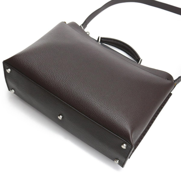 Túi Fendi Peekaboo Essential Brown Leather Bag 'Brown' 7VA476-A91A-F1CJ2 - Ảnh 4