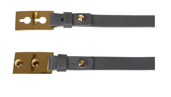 Thắt Lưng Fendi Belt In Grey Leather 8C0431ELV109 - Ảnh 2