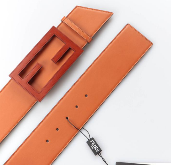 Thắt Lưng Fendi Baguette FF Stud Buckle Belt 8C0616AAIWF0QVK-FF - Ảnh 3