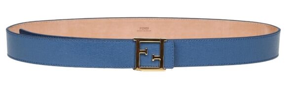 Thắt Lưng Fendi Leather Belt With Logo Buckle 8C0497-00HGJ-F0J3M