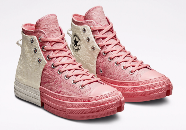 Giày Converse Feng Chen Wang x Chuck 70 High '2 in 1 Quartz Pink' 171837C - Ảnh 2