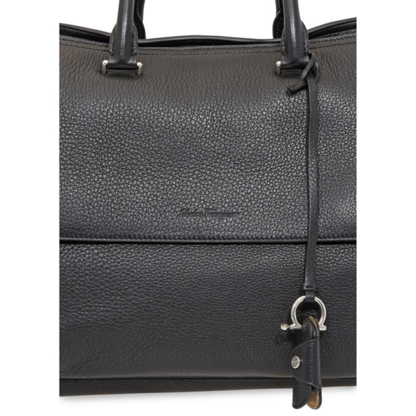 Túi Salvatore Ferragamo Duffle Bag 'Black' 24A400-726027 - Ảnh 2