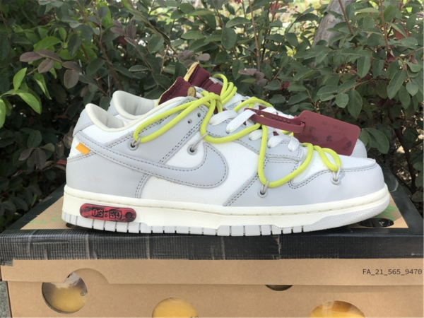 Giày Nike Off-White x Dunk Low 'Lot 08 of 50' DM1602-106 - Ảnh 3
