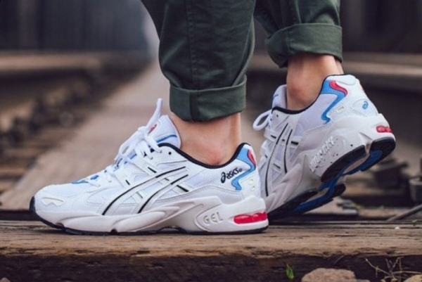Giày Asics Gel Kayano 5 'White' 1021A280-100 - Ảnh 3