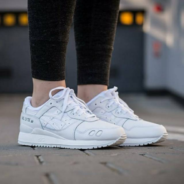 Giày Asics Gel Lyte 3 OG 'Triple White' 1201A257-100 - Ảnh 2