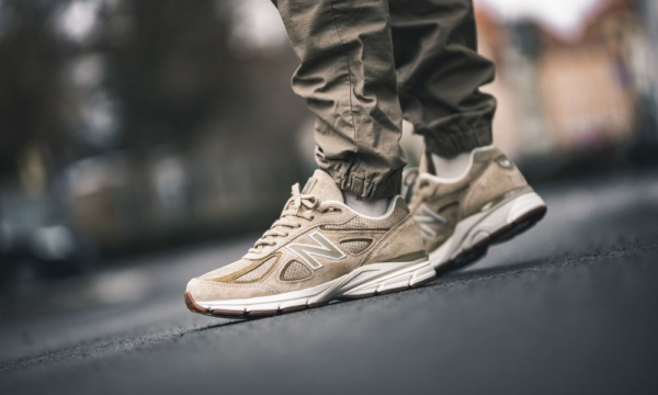 Giày New Balance 990v4 Made in USA 'Tan' M990HL4 - Ảnh 3