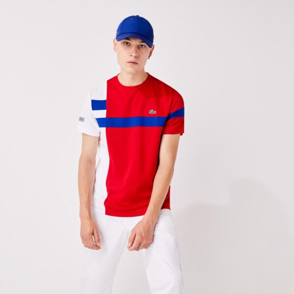 Áo Lacoste Mens Sport Colorblock TH2070-00-GSL-GH2066-00-GT3 - Ảnh 6