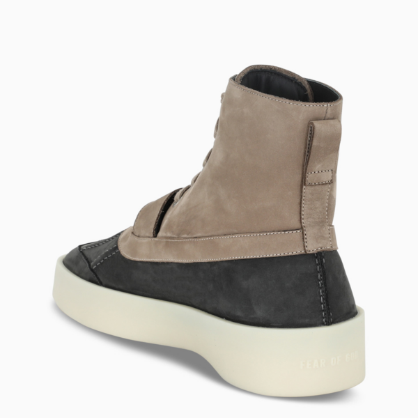 Giày Fear Of God Taupe Black Suede Duck Boost FG81004NUBSUE - Ảnh 4