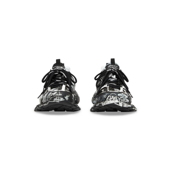 Giay Balenciaga x Adidas Track Graffiti 'Black' 542023-W3RRA-1090
