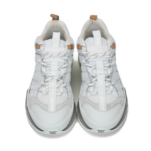 Giày Burberry Nylon and Leather Union White 80210111 - Ảnh 4