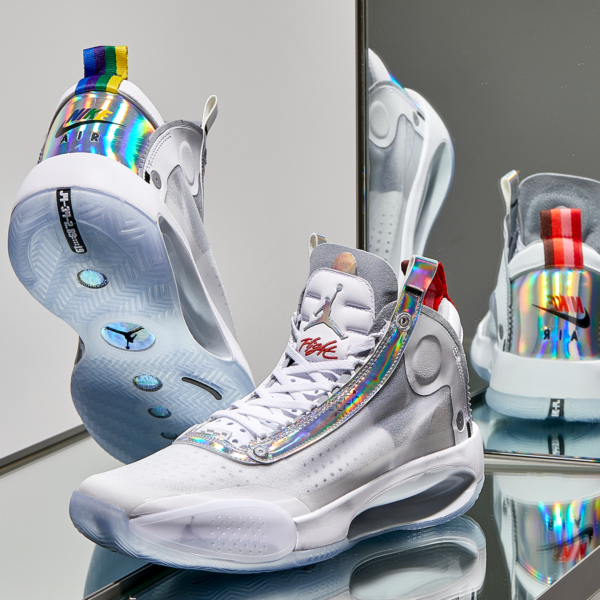 Giày Nike Air Jordan 34 GS 'Unite' BQ3384-101 - Ảnh 3