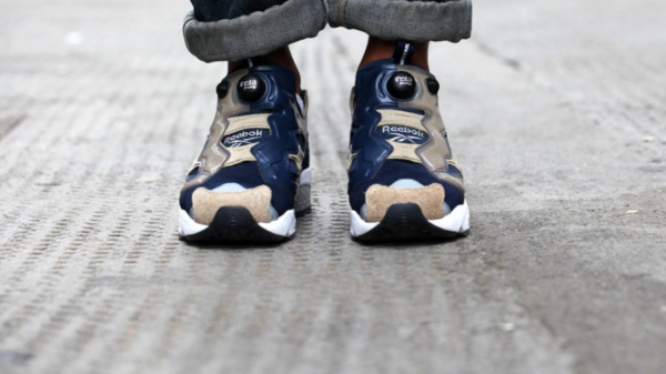 Giày Reebok Footpatrol x InstaPump Fury OG Navy V61538 - Ảnh 6