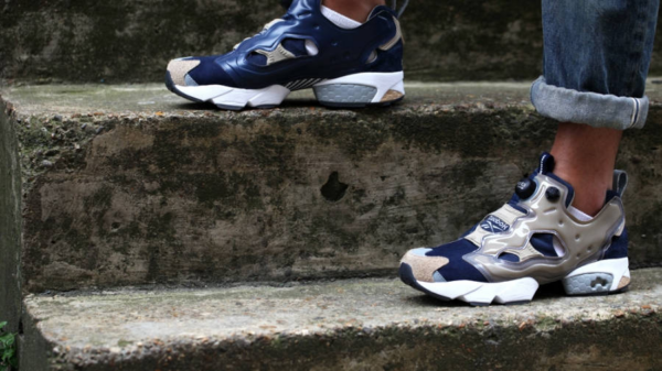 Giày Reebok Footpatrol x InstaPump Fury OG Navy V61538 - Ảnh 5