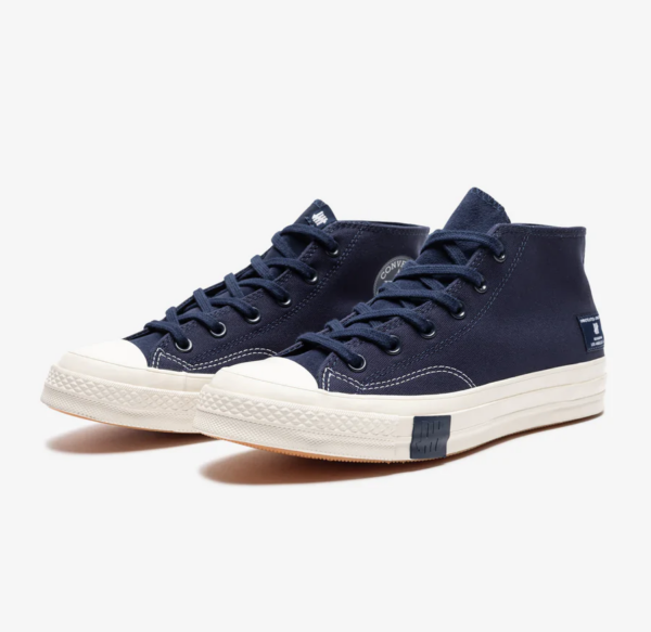 Giày Converse X Undefeated Chuck 70 Mid 'Blackiris' A02142C - Ảnh 2