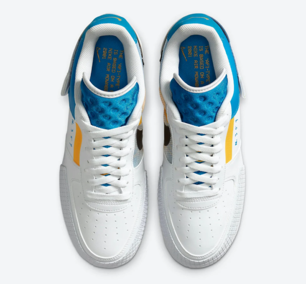 Giày Nike Air Force 1 Type 'Photo Blue' CK6923-101 - Ảnh 3
