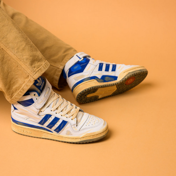 Giày Adidas Forum 84 Hi AEC 'White Blue' GZ6467 - Ảnh 5