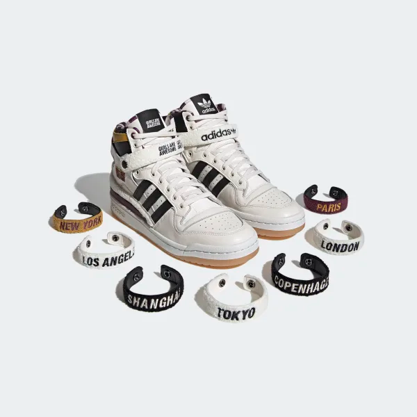 Giày Adidas Girls Are Awesome x Forum High 'Cloud White Purple' GY2632 - Ảnh 3