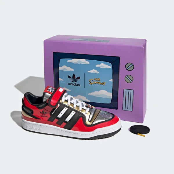 Giày Adidas The Simpsons x Forum Low 'Duff Beer' H05801 - Ảnh 3