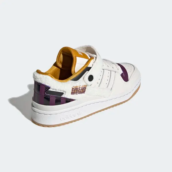 Giày Adidas Girls Are Awesome x Wmns Forum Low 'White Purple Beauty' GY2680 - Ảnh 4