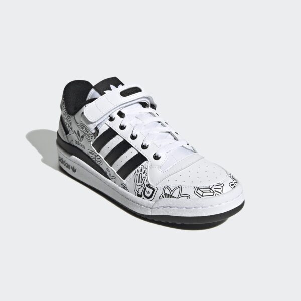 Giày Adidas Forum Low 'Stickers' GW4921 - Ảnh 4