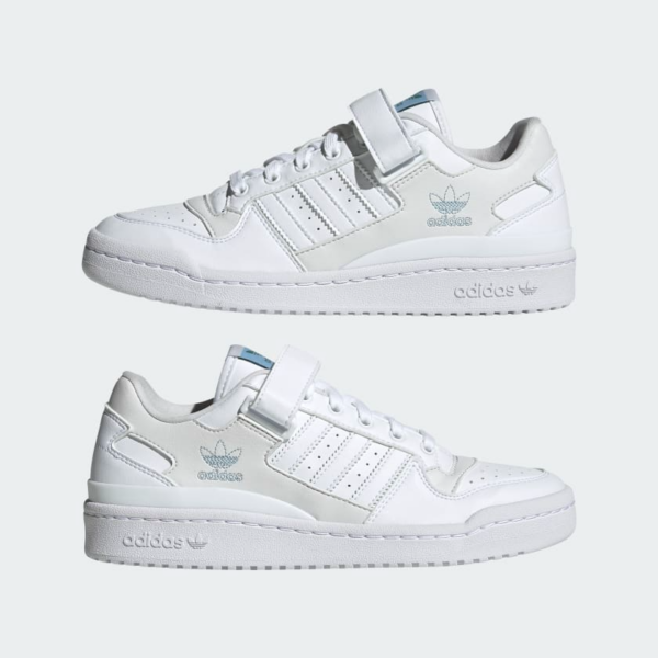 Giày Adidas Forum Low Vegan 'Cloud White' GV7908 - Ảnh 5