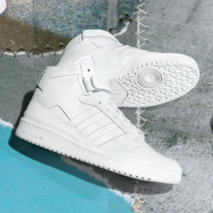 Alternative view of Giày Adidas Forum Mid Triple White FY4975