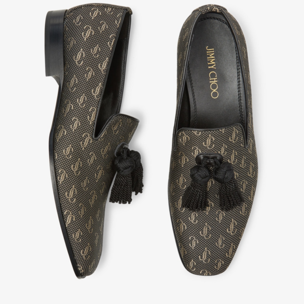 Giày Jimmy Choo Foxley 'Black Gold' FOXLEYMNBQ000034 - Ảnh 5