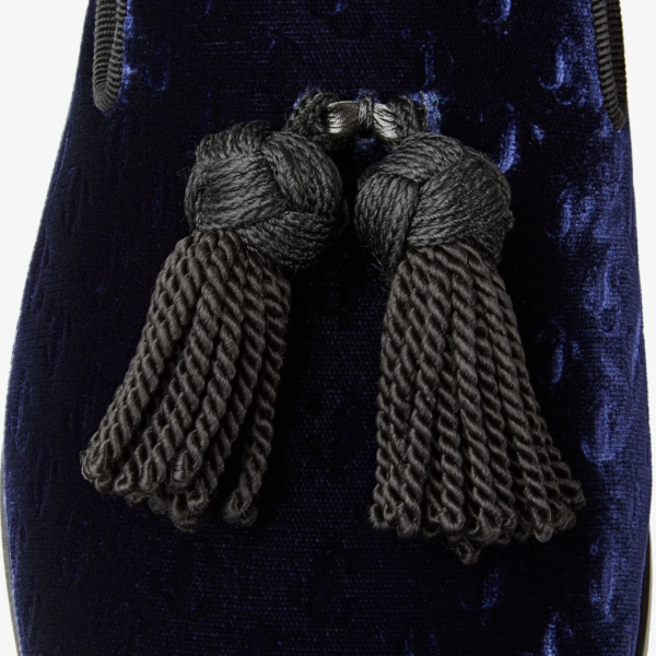 Giày Jimmy Choo Foxley M 'Navy' FOXLEYMZTT040014 - Ảnh 3