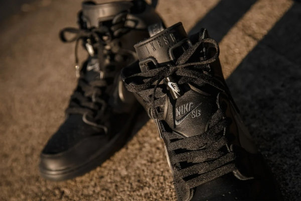 Giày Nike Forty Percent Against Rights x Nike Dunk High SB 'Black' BV1052-001 - Ảnh 7