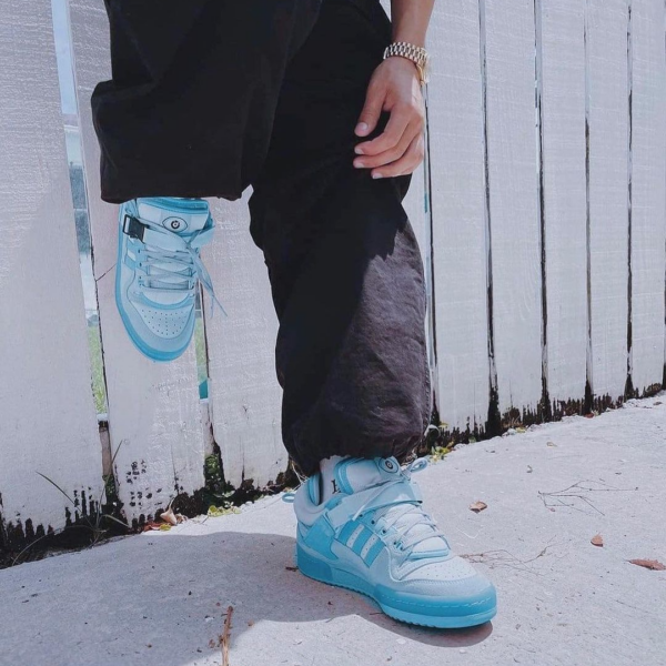Giày Adidas Forum Buckle Low 'Blue' GY4900 - Ảnh 2