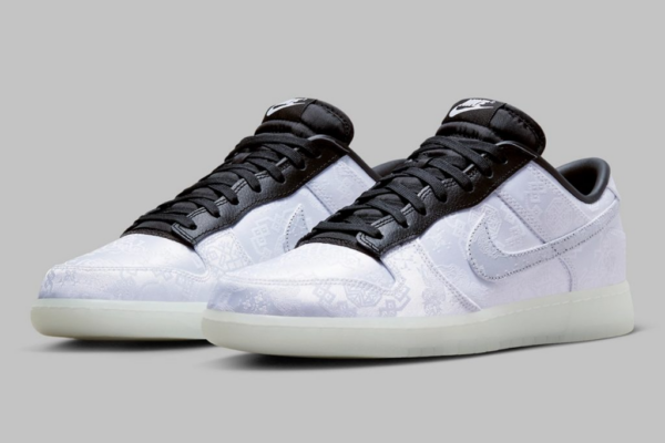 Giay Nike Dunk Low 'CLOT Fragment White' FN0315-110