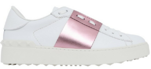 Giày Vanlentino Garavani 'White Metallic Pink' UW2S0781 FLR 834
