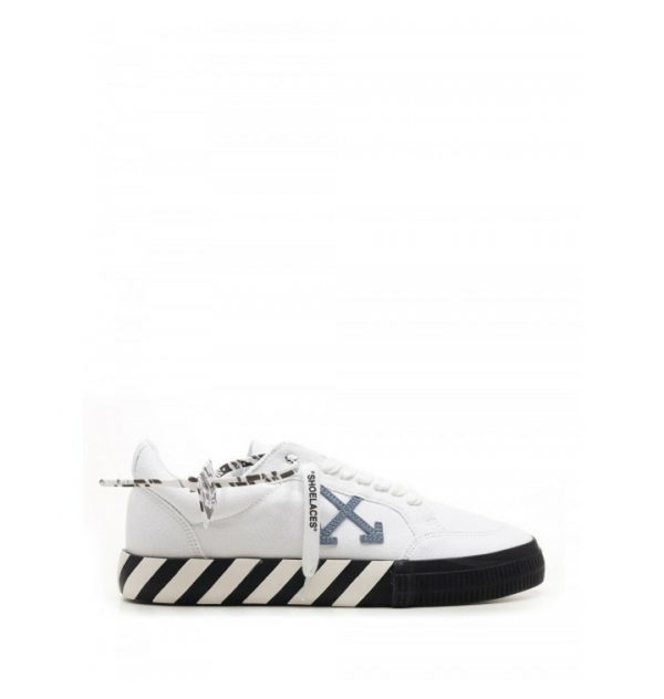 Giày Off-White Vulc Sneaker Low 'White Light Blue' OMIA085R21FAB002-0140 - Ảnh 5