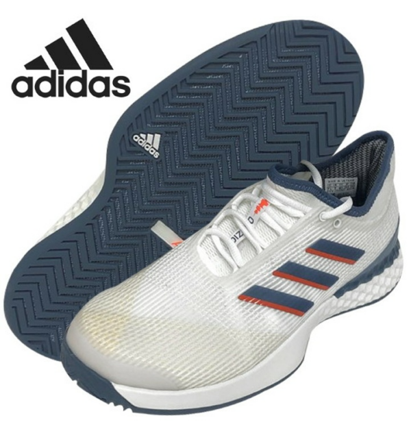 Giày Tennis Adidas Adizero Ubersonic 3 'White Tech Ink' EF1152 - Ảnh 3