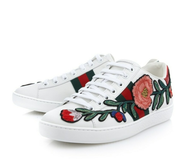 Giày Gucci Wmns Ace Embroidered 'Floral' 431917-A38G0-9064 - Ảnh 5