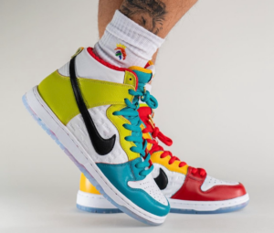 Giay Nike x froSkate SB Dunk High Pro 'QS All Love' DH7778-100