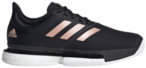 Giày Tennis Adidas Wmns SoleCourt 'Black Copper Metallic' FU8133