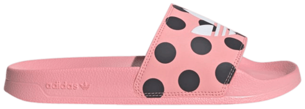 Dép Adidas Wmns Adilette Lite Slides 'Trefoil Logo Polka Dot Pink' FU9149