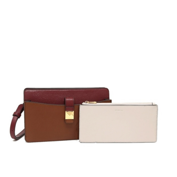 Túi Furla Ladies Diva Textured Leather 'Red' EV29-1026699 - Ảnh 2