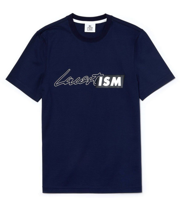 Ao Lacoste Live Lacostism Print Tee BlackTH4361-166