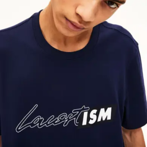 Ao Lacoste Live Lacostism Print Tee BlackTH4361-166