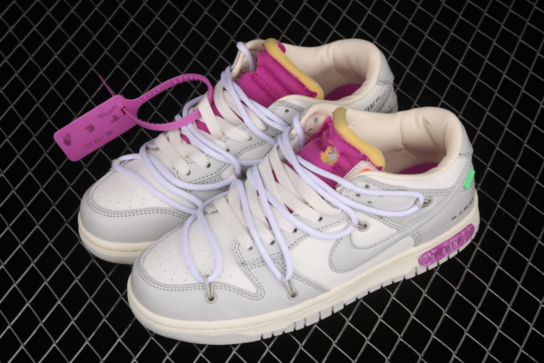 Giày Nike Off-White x Dunk Low 'Lot 03 Of 50' DM1602-118 - Ảnh 2