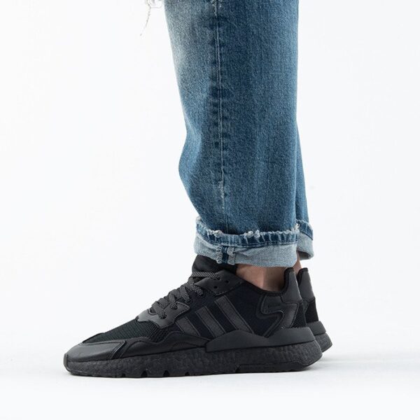 Giày Adidas Nite Jogger 'Triple Black' FV1277 - Ảnh 4