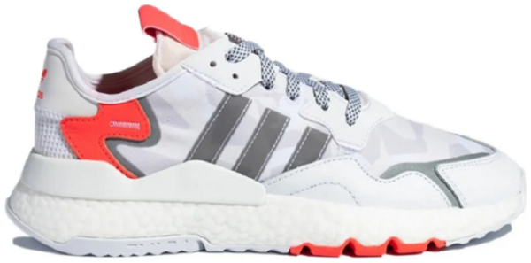 Giày Adidas Nite Jogger 2019 Boost Cloud White Red FV1310